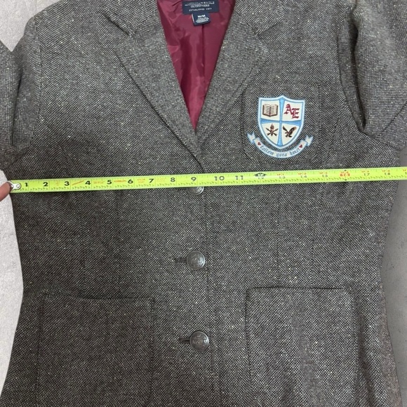Y2K American eagle wool blend blazer - Picture 6 of 6